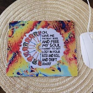Hand Crafted Colorful Mouse Pad